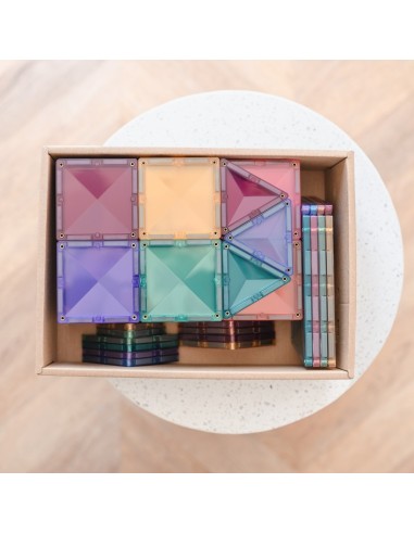 CONNETIX TILES – PASTEL STARTER SET (64 KOM)