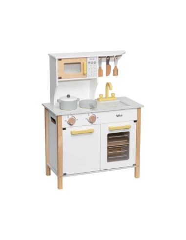 Tryco Wooden White/Gold Kitchen