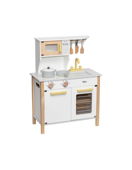 Tryco Wooden White/Gold Kitchen