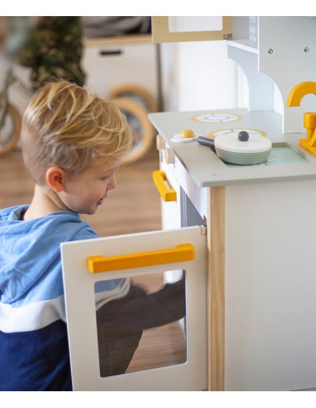 Tryco Drvena dječija kuhinja – White Gold