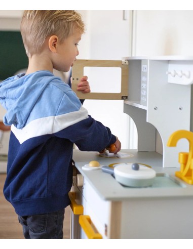 Tryco Drvena dječija kuhinja – White Gold