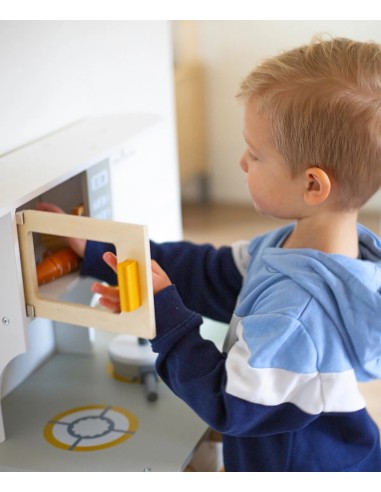 Tryco Drvena dječija kuhinja – White Gold