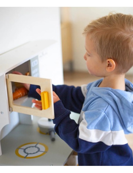 Tryco Drvena dječija kuhinja – White Gold