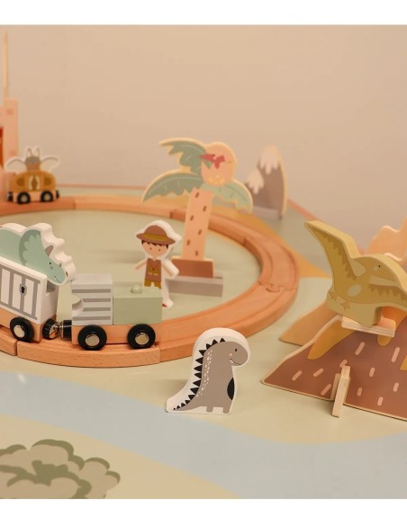 Tryco Drvene ekstenzije za željeznički set - dinosauri