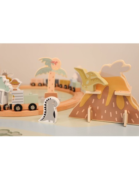 Tryco Drvene ekstenzije za željeznički set - dinosauri