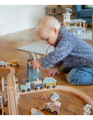 Tryco Wooden Trainset Extension Construction