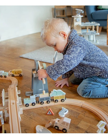 Tryco Wooden Trainset Extension Construction