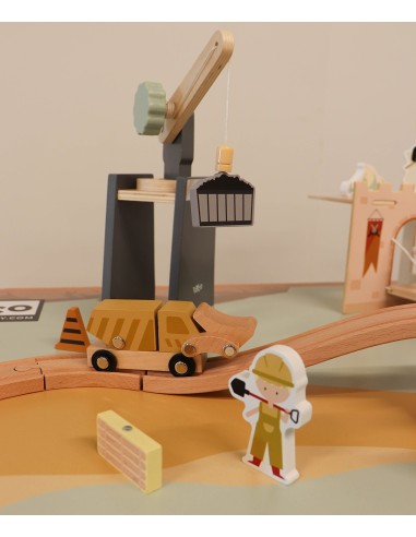 Tryco Wooden Trainset Extension Construction