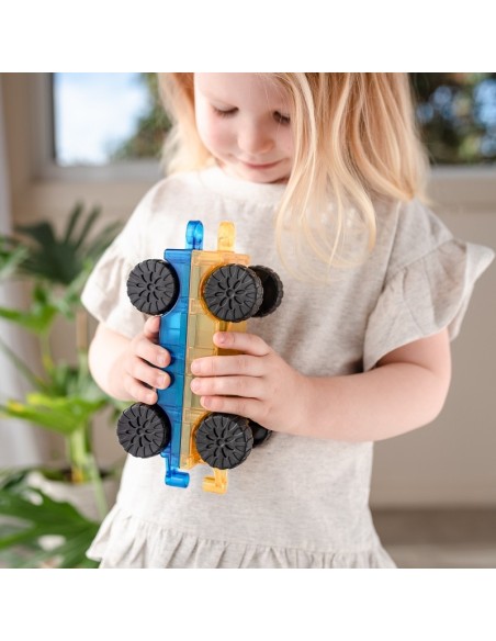 Connetix 2 Pc Car Pack Rainbow