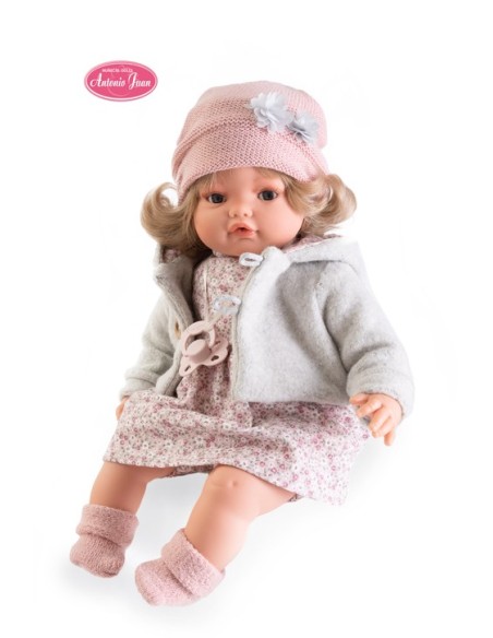 Antonio Juan Beni Lagrimitas con abrigo de invierno