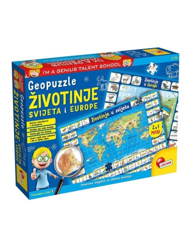 I'm Genius Edukativne geo puzzle