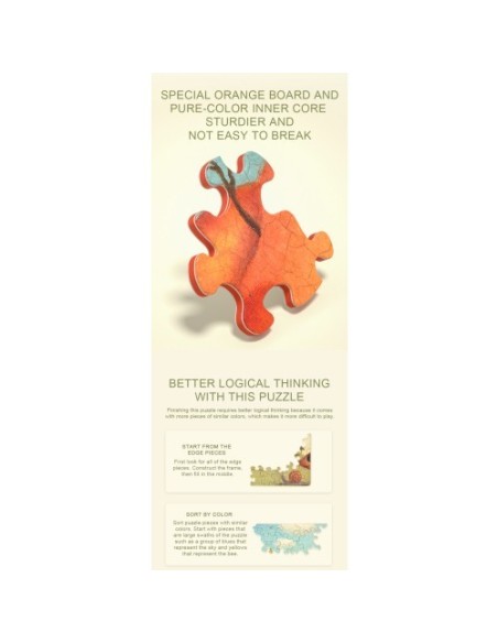 Mideer Puzzle Cloud Berries (100 pcs)