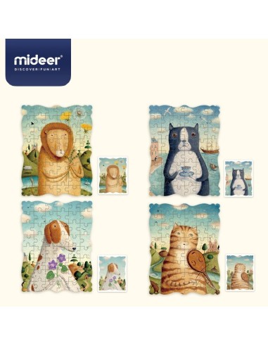 Mideer Puzzle Dog & Tea (48 pcs)