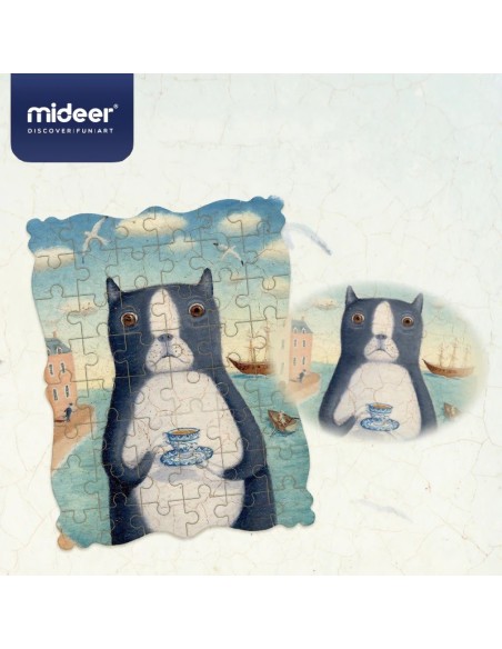 Mideer Puzzle Dog & Tea (48 pcs)