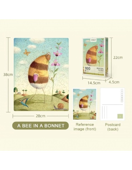 Mideer Pčela puzzle (100 kom)