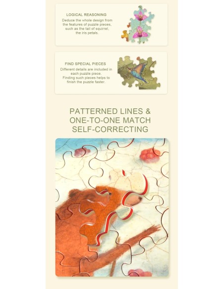 Mideer Pčela puzzle (100 kom)