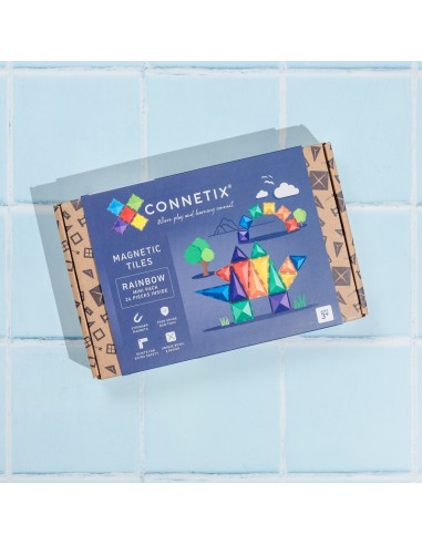 Connetix 24 pc Rainbow Mini Pack