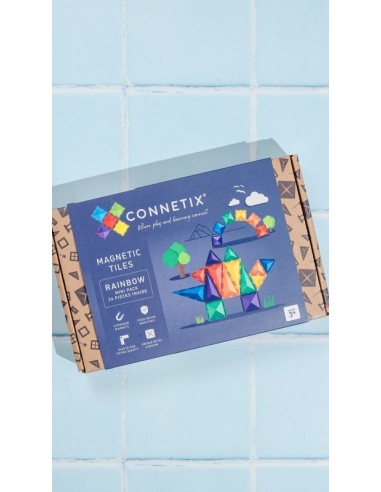 Connetix 24 pc Rainbow Mini Pack