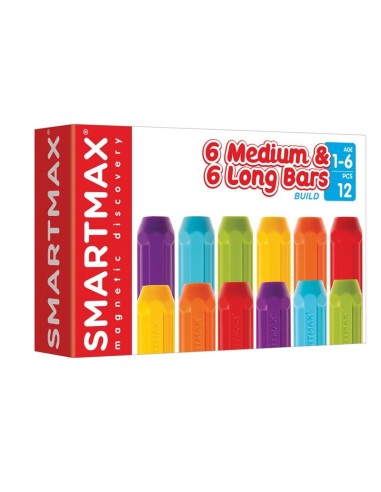 SmartMax SMX 105-XT SET: 6 pcs short + 6 pcs long bars