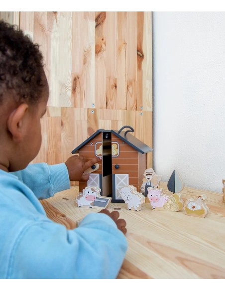 Tryco Drvena farma sa životinjama – prenosna