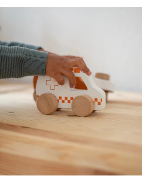 Tryco Drveni autić hitna pomoć (18+ mjeseci)