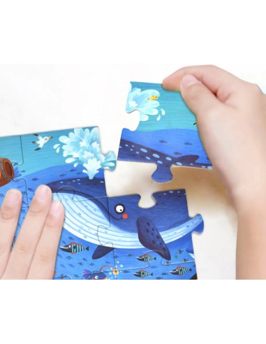 Mideer Ocean puzzle sa skrivenom slikom (35 kom)