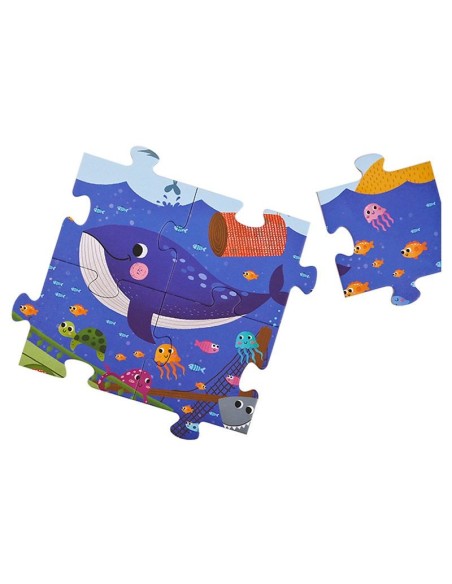 Mideer Ocean puzzle sa skrivenom slikom (35 kom)