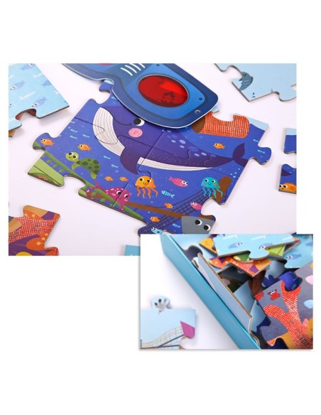 Mideer Ocean puzzle sa skrivenom slikom (35 kom)