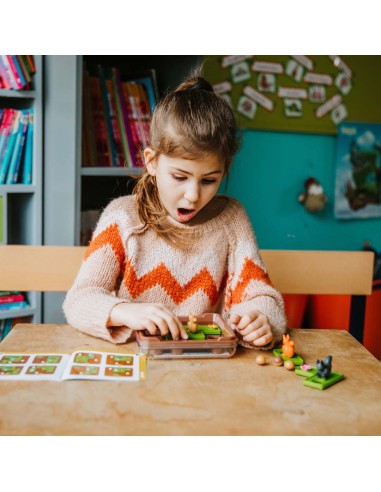 Logička igra SmartGames Squirrels Go Nuts! (1 igrač, uzrast: 6+)
