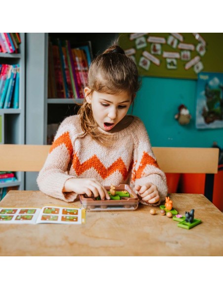 Logička igra SmartGames Squirrels Go Nuts! (1 igrač, uzrast: 6+)