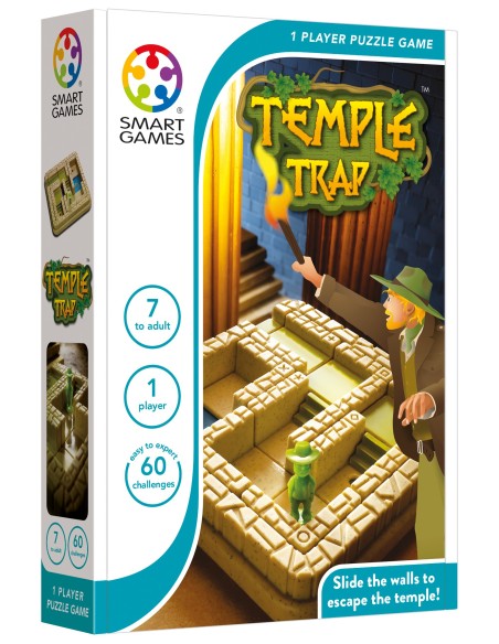 Logička igra SmartGames Temple Trap (1 igrač, uzrast: 7+)