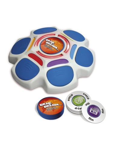 Društvena igra Grad, država (2-6 igrača, uzrast: 6+)