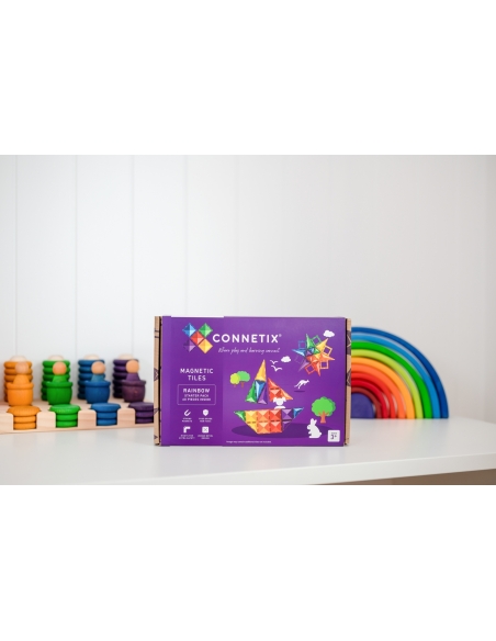 Connetix Tiles – Rainbow Starter set (60 kom)