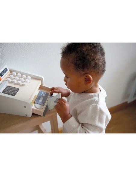 Tryco Drvena kasa i aparat za bankovne kartice