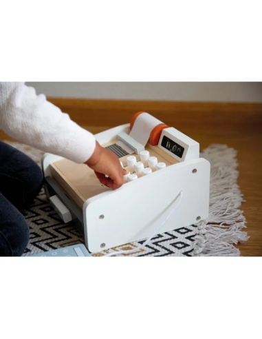 Tryco Drvena kasa i aparat za bankovne kartice