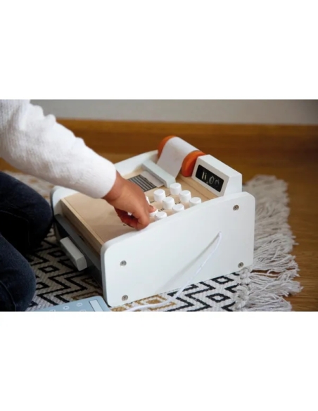 Tryco Drvena kasa i aparat za bankovne kartice