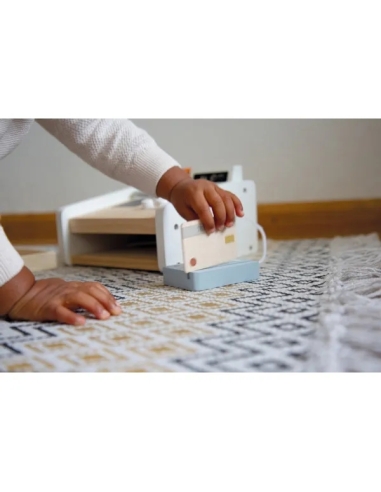 Tryco Drvena kasa i aparat za bankovne kartice