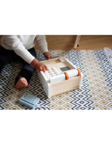 Tryco Drvena kasa i aparat za bankovne kartice