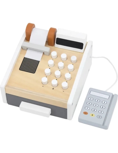 Tryco Drvena kasa i aparat za bankovne kartice