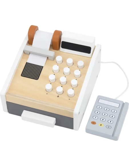 Tryco Drvena kasa i aparat za bankovne kartice