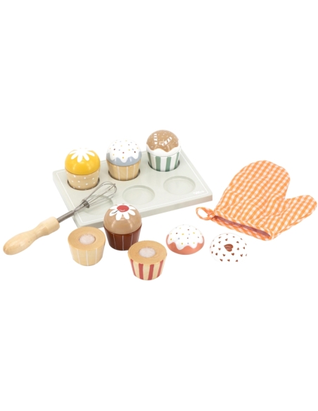 Tryco Drveni kolačići – Cupcakes set