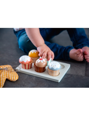 Tryco Drveni kolačići – Cupcakes set