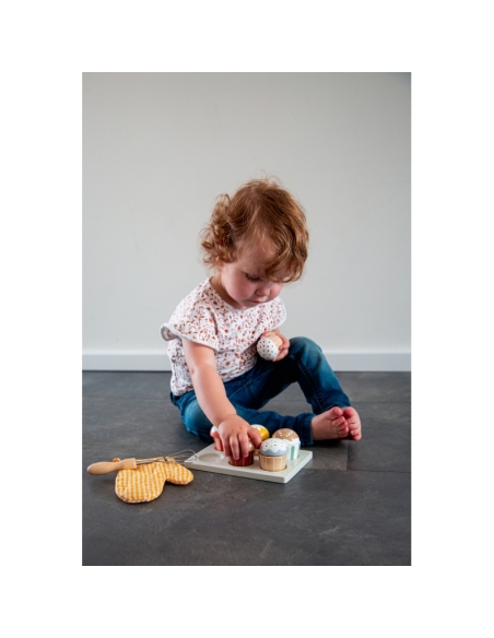 Tryco Drveni kolačići – Cupcakes set