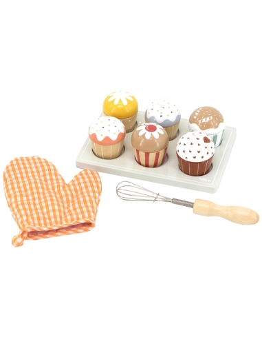 Tryco Drveni kolačići – Cupcakes set