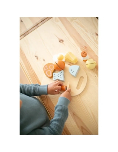 Tryco Set drvena daska i hrana za rezanje