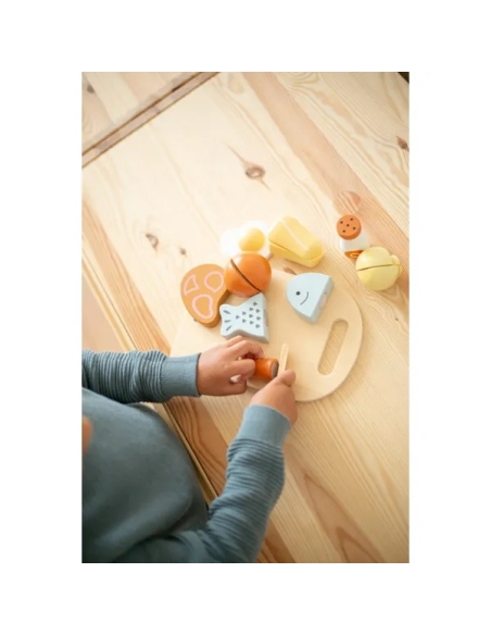 Tryco Set drvena daska i hrana za rezanje