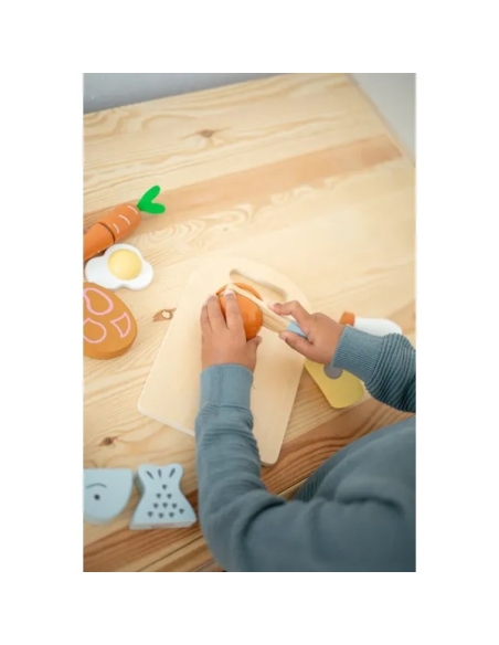 Tryco Set drvena daska i hrana za rezanje