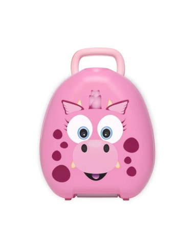 My Carry Potty prenosna tuta – Pink Dragon