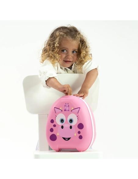 My Carry Potty prenosna tuta – Pink Dragon