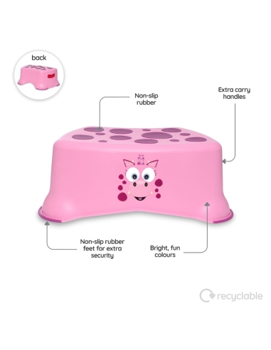 My Little Step Stool – Pink Dragon – Pomoćna stepenica